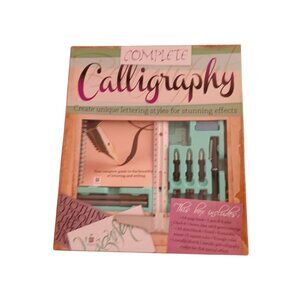 Complete Calligraphy Hinkler 18 piece Art Kit with 64 page Booklet New